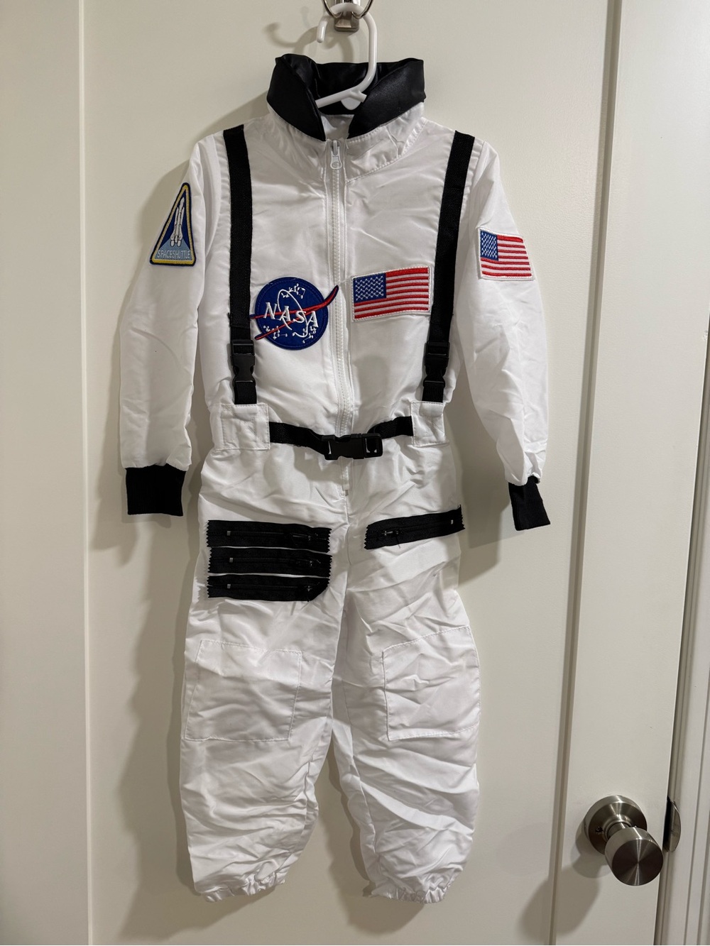 Dress Up America Kids NASA Astronaut Costume Suit with Cap 2T